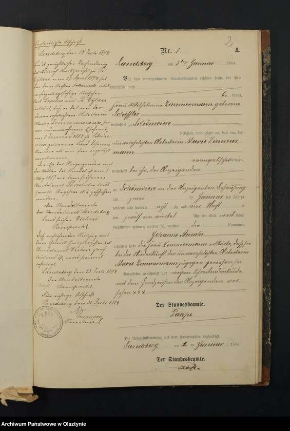 image.from.unit.number "Geburts-Neben-Register Nr 1 - 62"