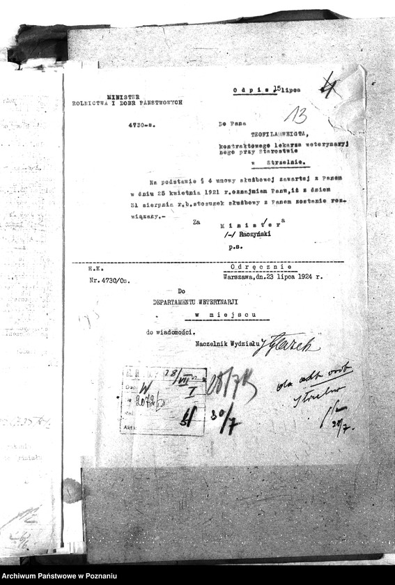 Obraz 17 z jednostki "Pow. lekarz Weterynaryjny Strzelno"