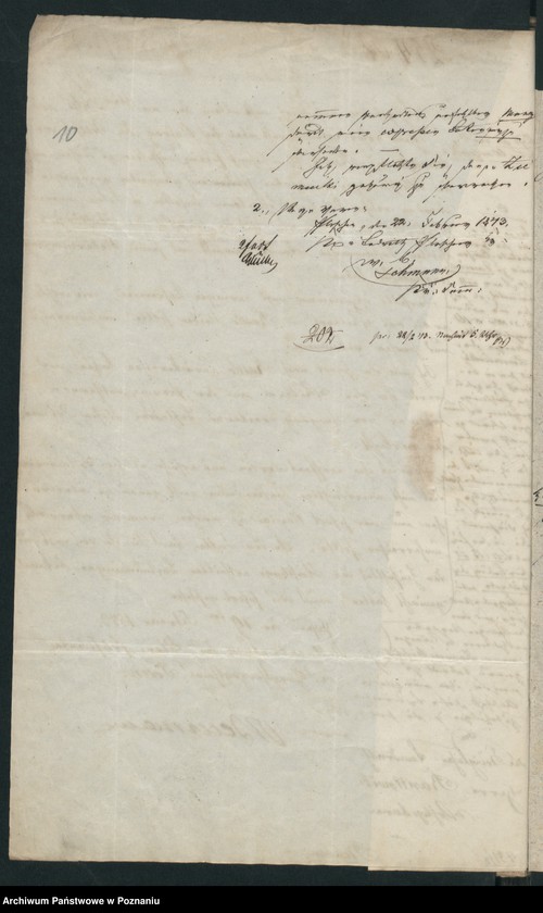 Obraz 14 z jednostki "A. betr. den polnischen Flüchtling Josef von Ziemięcki"