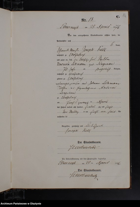 image.from.unit.number "Sterbe-Neben-Register Nr 1 - 60"