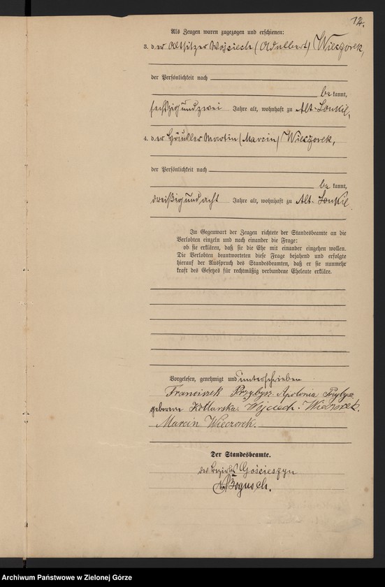 Obraz 15 z jednostki "[Księga małżeństw]"