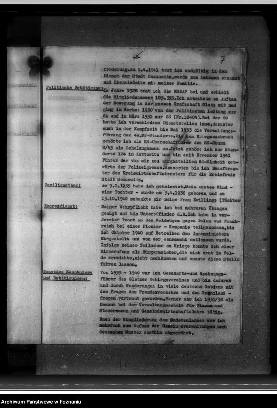 Obraz 11 z jednostki "Bewebungen um Amtskommissarstellen"