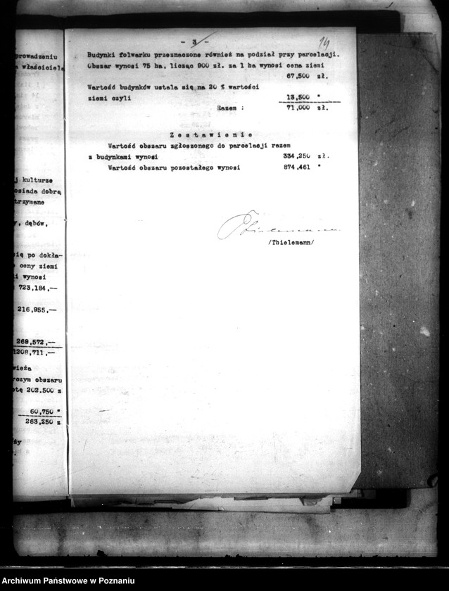 Obraz 19 z jednostki "Majątek Wyrza-Matyldzin powiatu wyrzyskiego parcelacja oddłużeniowa"