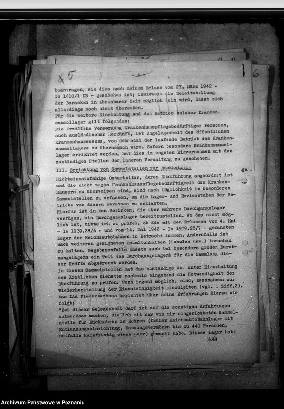 Obraz 9 z jednostki "Anordungen für die Gesundheitsämter"