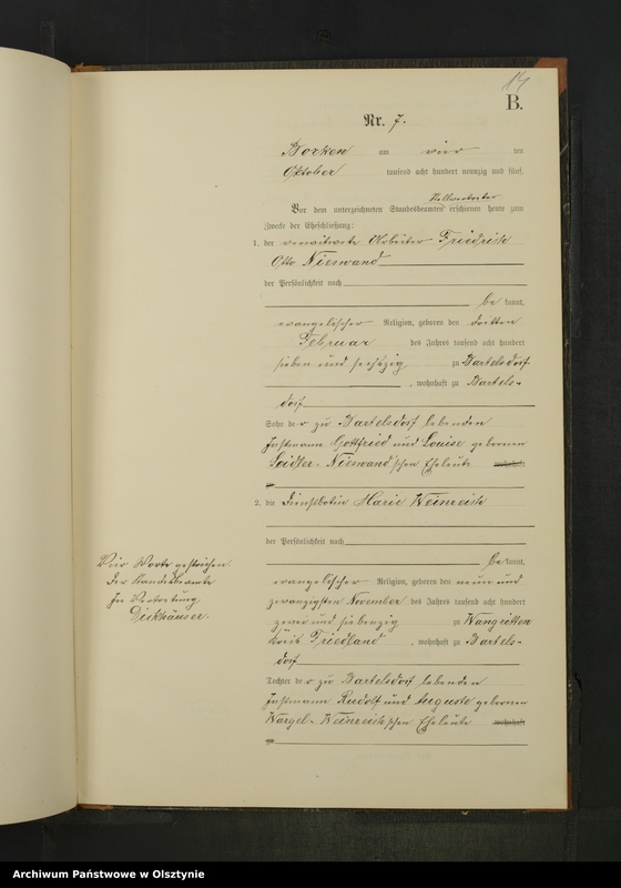 image.from.unit.number "Heiraths-Neben-Register Nr 1 - 13"