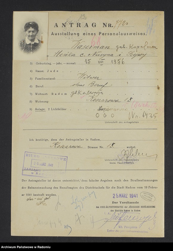 image.from.unit.number "[Wnioski o wydanie dowodów osobistych oraz nie odebrane dowody Waserman - Wielgowolska]"