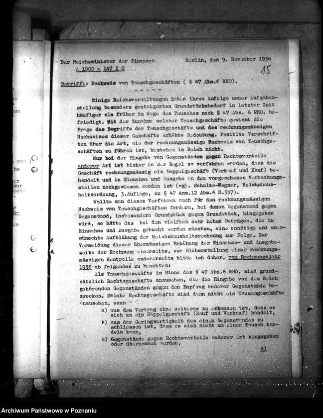 Obraz 19 z jednostki "Jahresabschluss 1940. Reichswirtschaftsverwaltung"