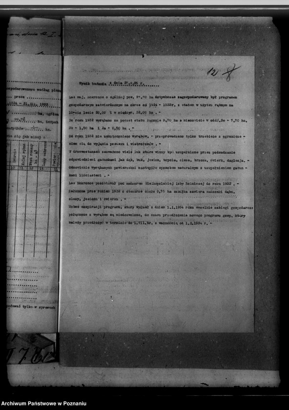 Obraz 16 z jednostki "Nadzór nad gospodarką leśną majętności Mokronos powiat krotoszyński"