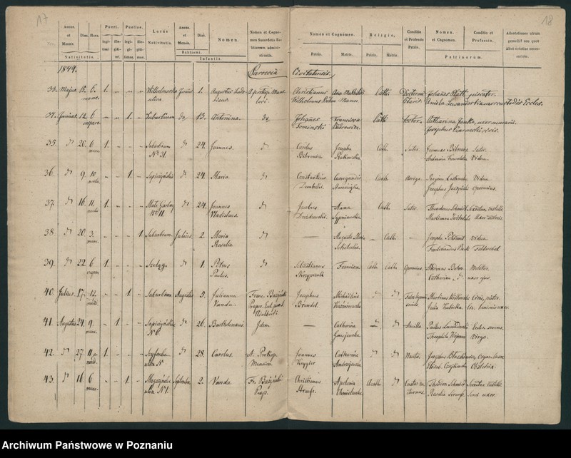 Obraz 11 z jednostki "Księga urodzeń"