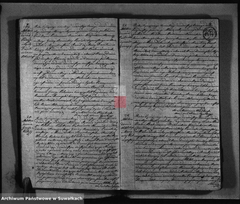 Obraz 8 z jednostki "Akta Urodzonych Gminy Berznickiey Roku 1823 od 1-go Stycznia do 31 Grudnia"