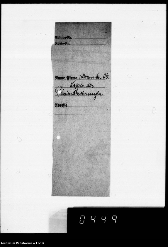 Obraz 6 z jednostki "[Polisy ubezpieczeniowe od ognia towarów w czasie transportu"