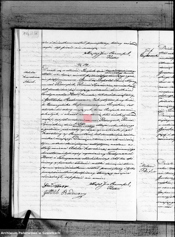 image.from.unit.number "Duplikat aktów Stanu Cywilnego urodzeń, małżeństw i zejść Parafii Ewangelicko-Reformowanej Serejskiej na rok 1859"