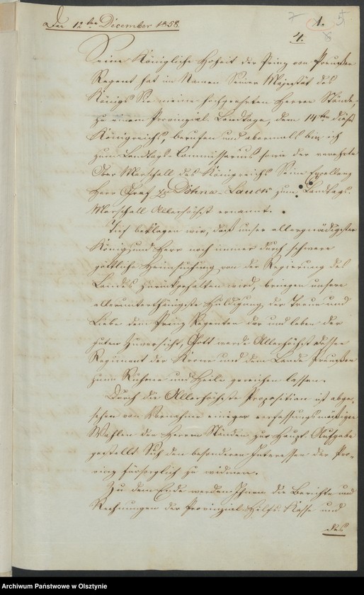 image.from.unit.number "Acta des 14ten Provinzial-Landtages der Stände des Königreichs Preussen. Die Zeitungs-Berichte"