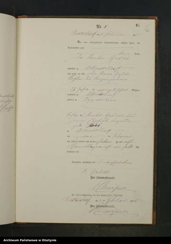 image.from.unit.number "Sterbe-Neben-Register Nr 1 - 44"