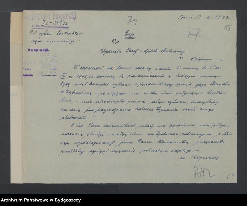 image.from.unit.number "[Kontrakty rządu niemieckiego dot. majątków, praw i interesów związanych z przejęciem terytorium byłego zaboru pruskiego]"