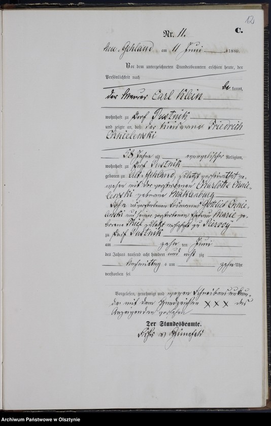 image.from.unit.number "Sterbe-Haupt-Register Nr 1 - 27"