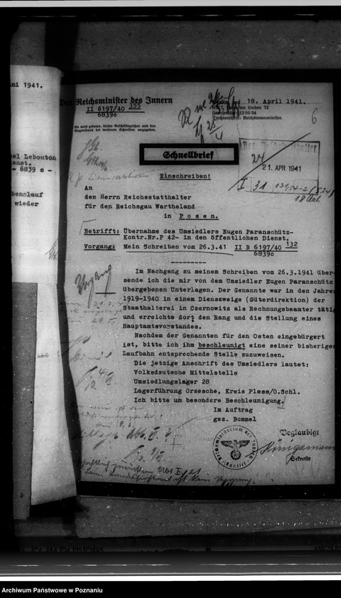 Obraz 12 z jednostki "Übernahme der Rückwanderer in den öffentlichen Dienst"