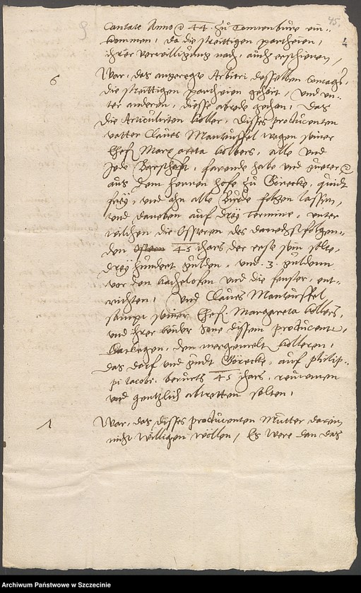 image.from.unit.number "Eggert Manteuffel zu Parpart [Paprotno] contra Jürgen Koeller zu Goerke [Górki (Pomorskie)]in po debiti, vol. I."