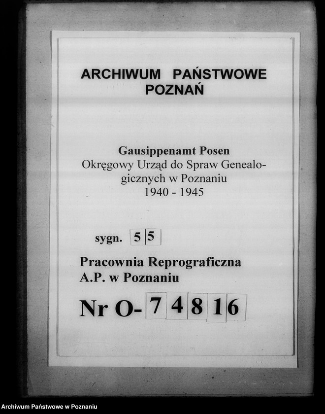 Obraz 1 z jednostki "[Kwerenda genealogiczna - dotyczy Paula Zielke z Katowic]"