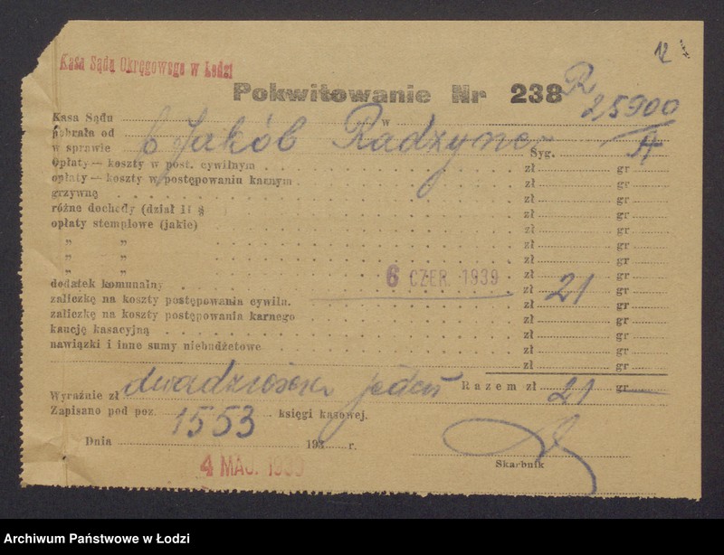 Obraz 14 z jednostki "Jakub Radzyner – sprzedaż przędzy lnianej i bawełnianej"