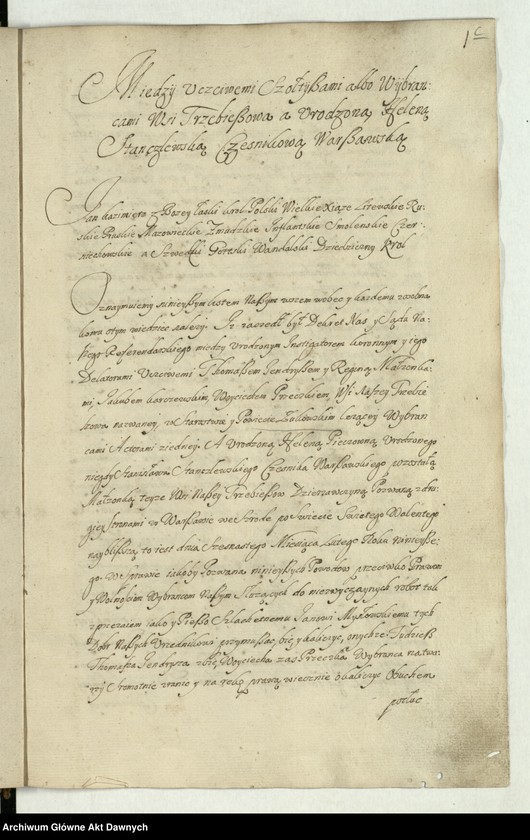 image.from.unit.number ""Akta sądów Je K. Mci referendarskich za panowania - - Jana Kazimierza - - króla polskiego - - Za urzędu - - Jana Małachowskiego referendarza koronnego, scholastyka lwowskiego, krakowskiego, warszawskiego etc. etc. kanonika. Annorum 1667 et 1668"."