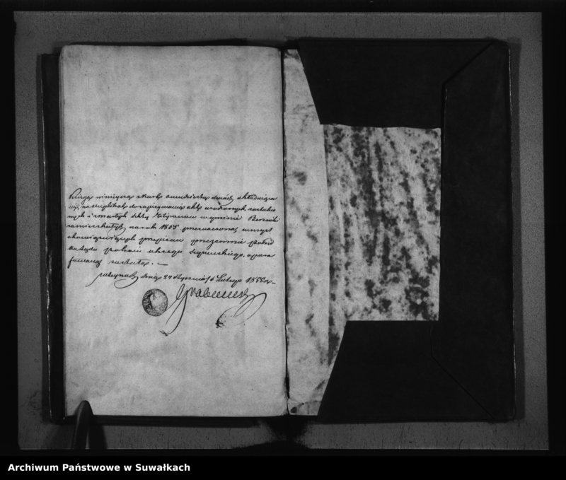 image.from.unit.number "Duplikat Akt Stanu Cywilnego Urodzonych, Zaślubionych i Zmarłych Sekty Filiponów z Gminy Berznickiej z roku 1855"