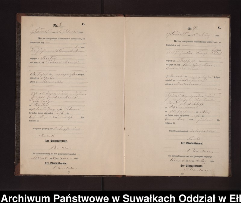 image.from.unit.number "Sterbe-Neben-Register des Preussischen Standes-Amtes Neuhoff Kreis Loetzen"