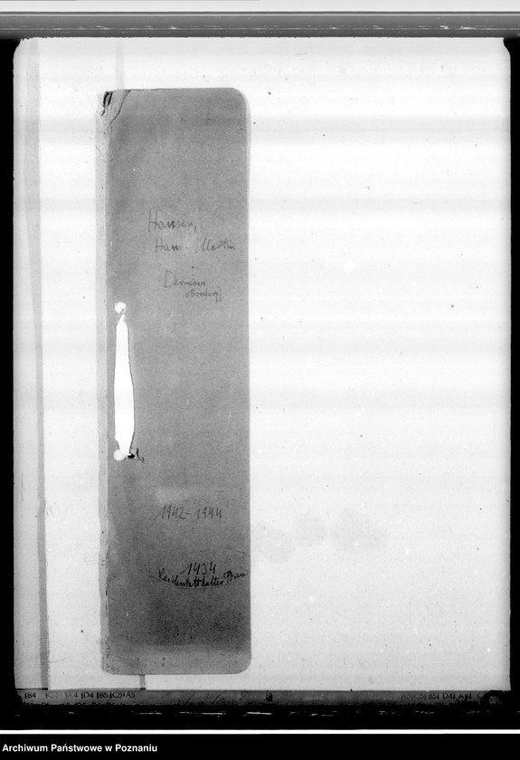 Obraz 4 z jednostki "Hansen, Hans- Martin - komisarz obwodowy"