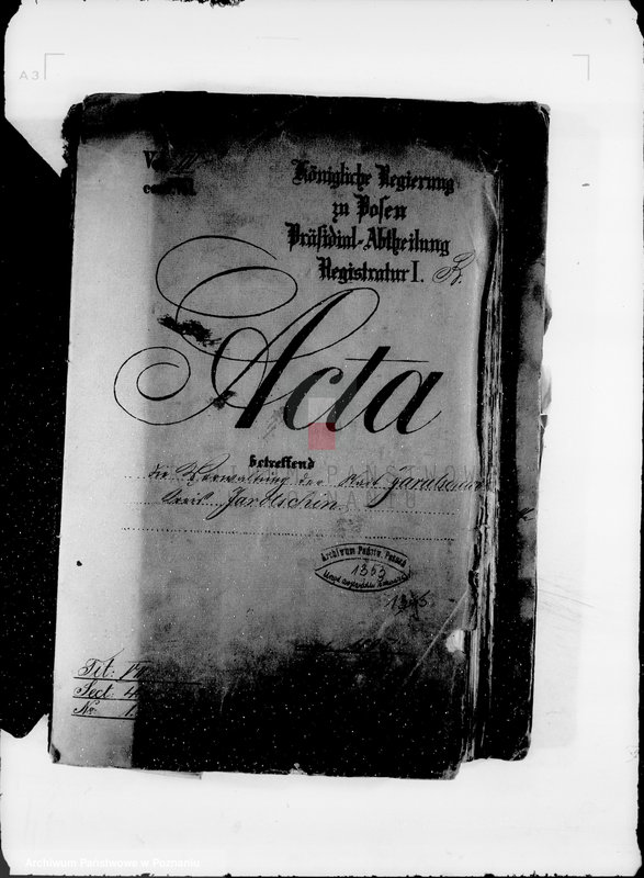 Obraz 4 z jednostki "Die Verwaltung der Stadt Jaratschewo /Jaraczewo/ kreis Jarotschin"