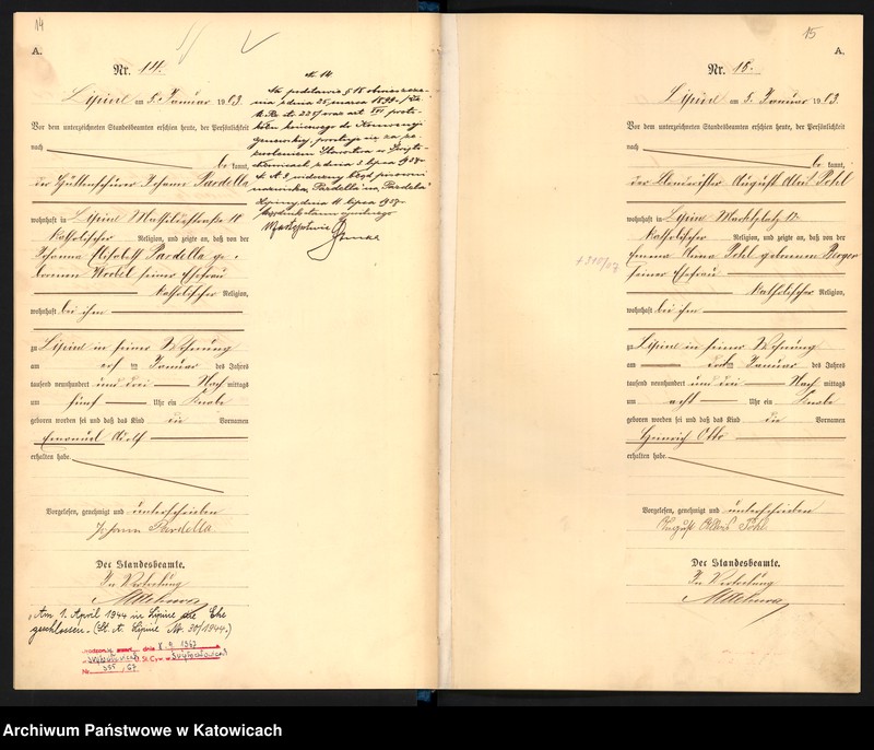 image.from.unit.number "Księga urodzeń T.1 nr 1-584"