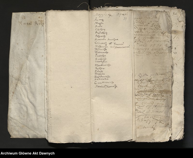 image.from.unit.number "Rejestr poborowy woj. krakowskiego."