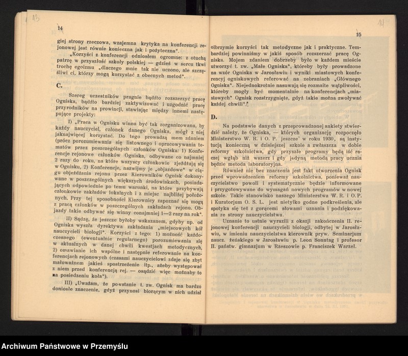 image.from.unit.number "Państwowe Gimnazjum II im. Augusta Witkowskiego w Jarosławiu. Sprawozdanie za rok szkolny 1931/32"