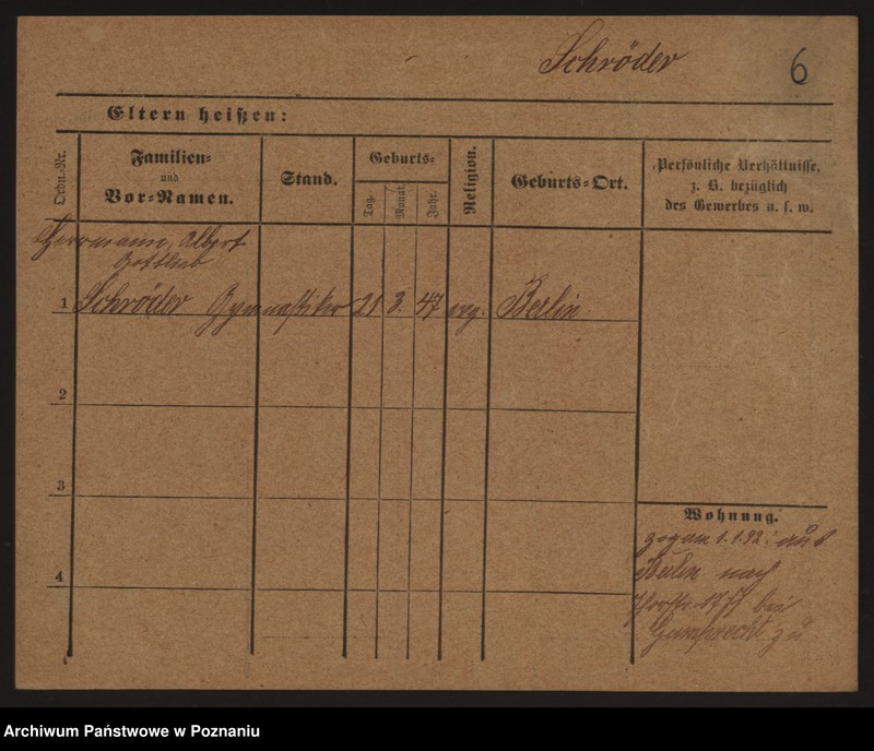 Obraz 16 z jednostki "Szreder (Schrö...) (samotni mężczyźni i kobiety) - Szrof"