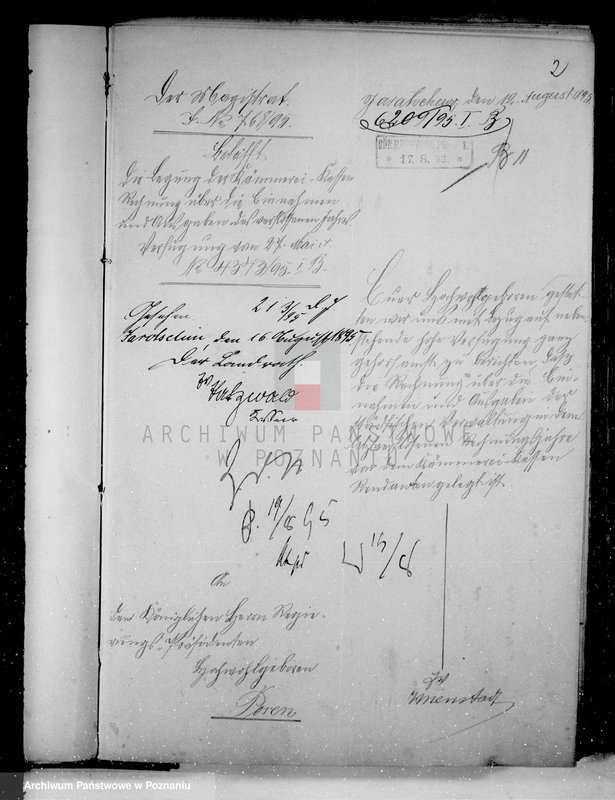 Obraz 6 z jednostki "Die Verwaltung der Stadt Jaratschewo /Jaraczewo/ kreis Jarotschin"