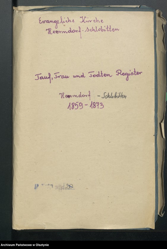 image.from.unit.number "Tauf-, Trau- und Todten-Register"