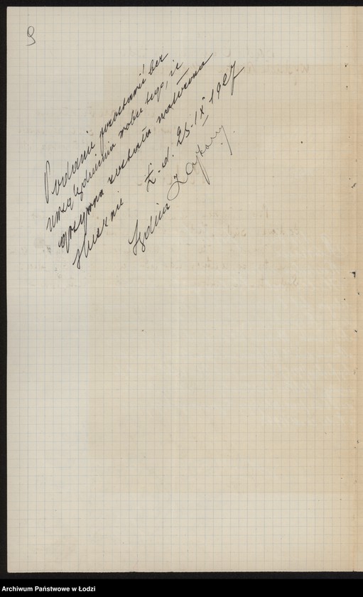 Obraz 11 z jednostki "Silk – Musia Lichtensztajn- wyrób towarów włókienniczych"