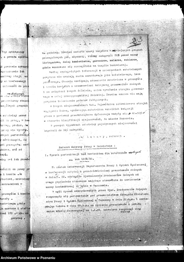 Obraz 7 z jednostki "Raporty w przedmiocie ruchów zarobkowych w przemyśle i handlu"