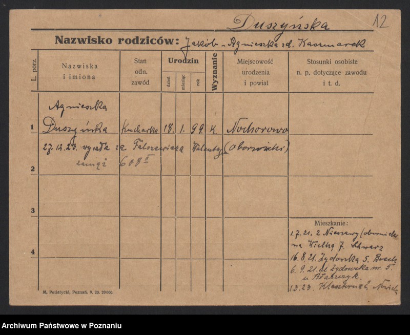 Obraz 14 z jednostki "Duszykowski - Dwojak"