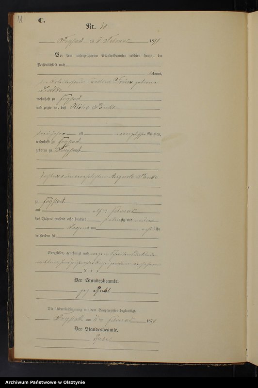 image.from.unit.number "Sterbe-Neben-Register Nr 1 - 76"