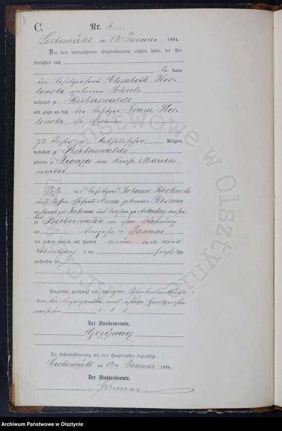 image.from.unit.number "Sterbe-Neben-Register Nr 1 - 92"