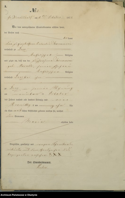 image.from.unit.number "Haupt-Geburts-Register Nr 1 - 30"