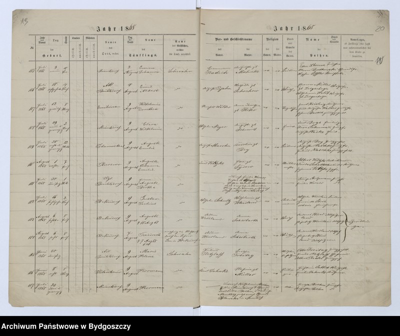 image.from.unit.number "Akta urodzeń, ślubów, zgonów"