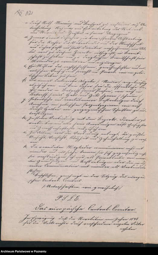 Obraz 15 z jednostki "Lose Papiere betreffend die revolutionäre Bewegung der Polen."