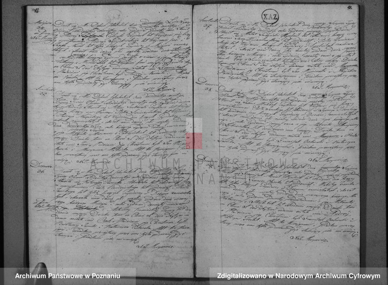 Obraz 9 z jednostki "Księga urodzeń, małżeństw i zgonu"