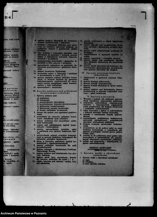 Obraz 18 z jednostki "Statut organizacyjny Urzędu Wojewódzkiego Poznańskiego z 1931 z późniejszymi poprawkami"