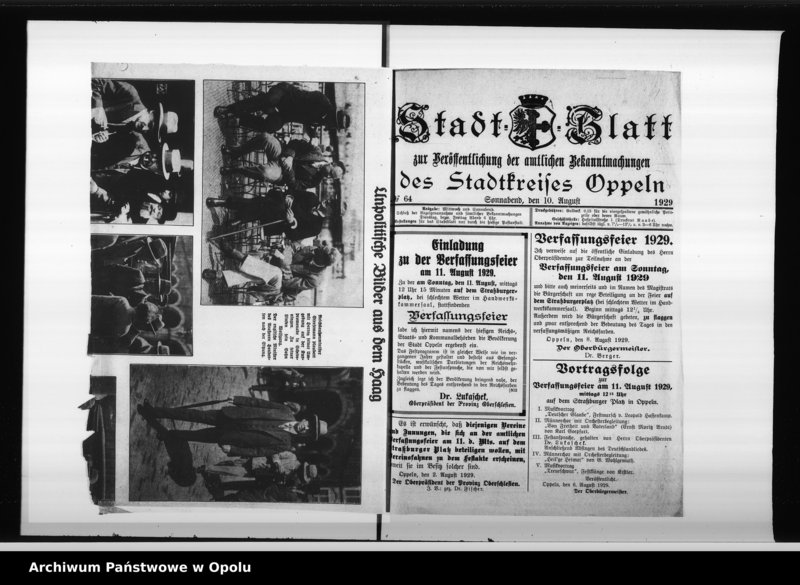 Obraz 7 z jednostki "Verfassungsfeiern vom Juli 1929 bis [1932]"