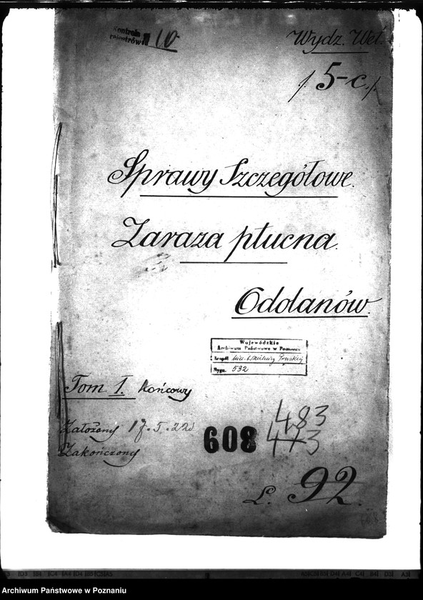 Obraz 4 z jednostki "Zaraza płucna - Odolanów"