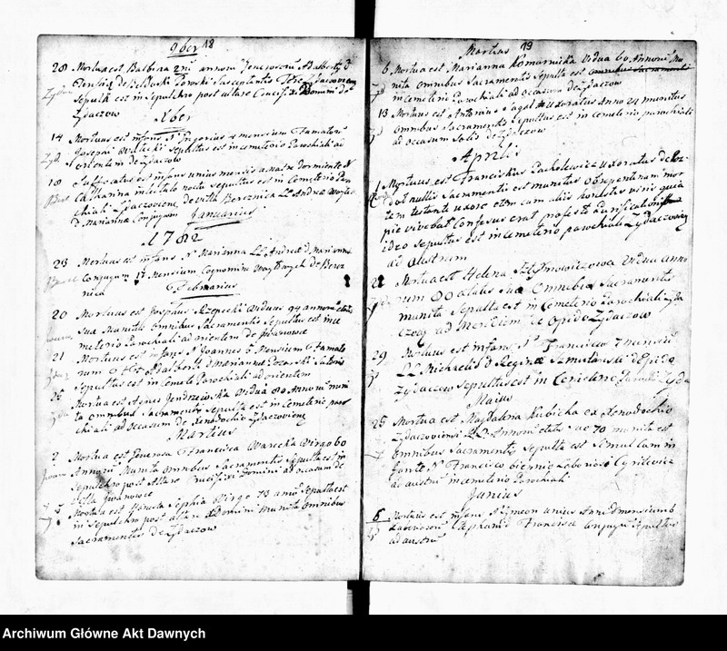 image.from.unit.number "Parafia: Żydaczów. Dekanat: Stryj. Księga metrykalna zgonów/pogrzebów dla całej parafii."