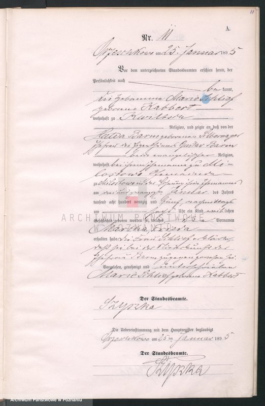 Obraz 14 z jednostki "Księga urodzeń"