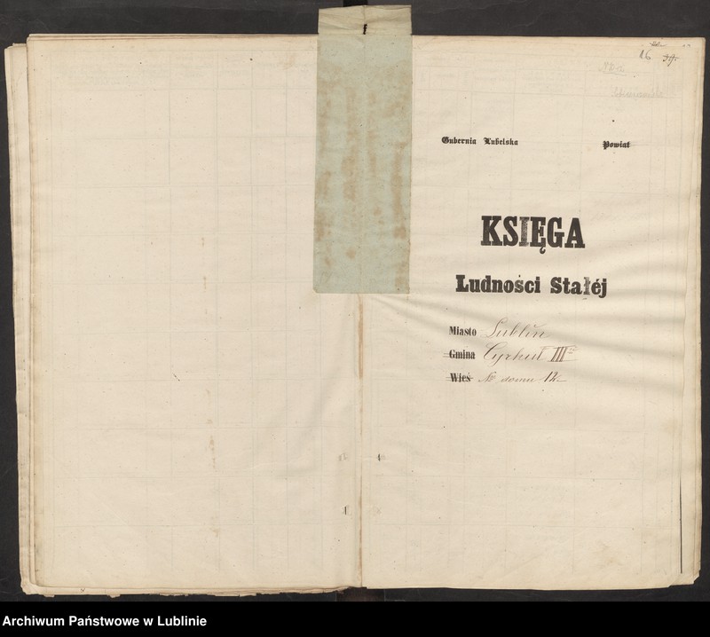 image.from.unit.number "Księga ludności stałej cyrkuł III numery domów : 11-22"